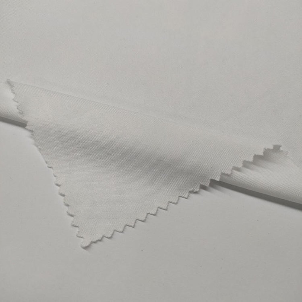 China Textile Manufacturer 100 Polyester Single Jersey Fabrics White Jersey Knit Fabric